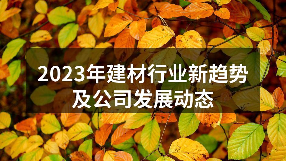 探索环保建材的未来